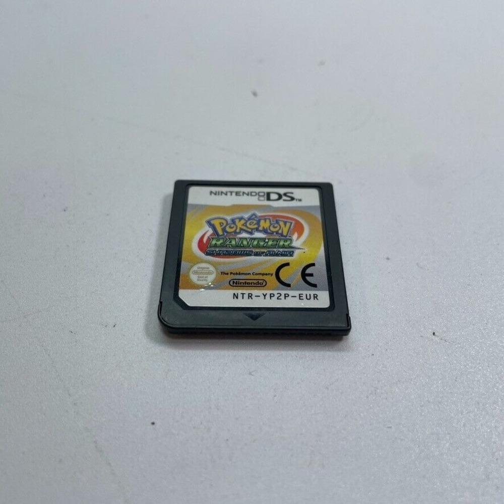 Pokemon Ranger Shadows of Almia Nintendo DS Authenic Cartridge Only NTR-YP2P-EUR